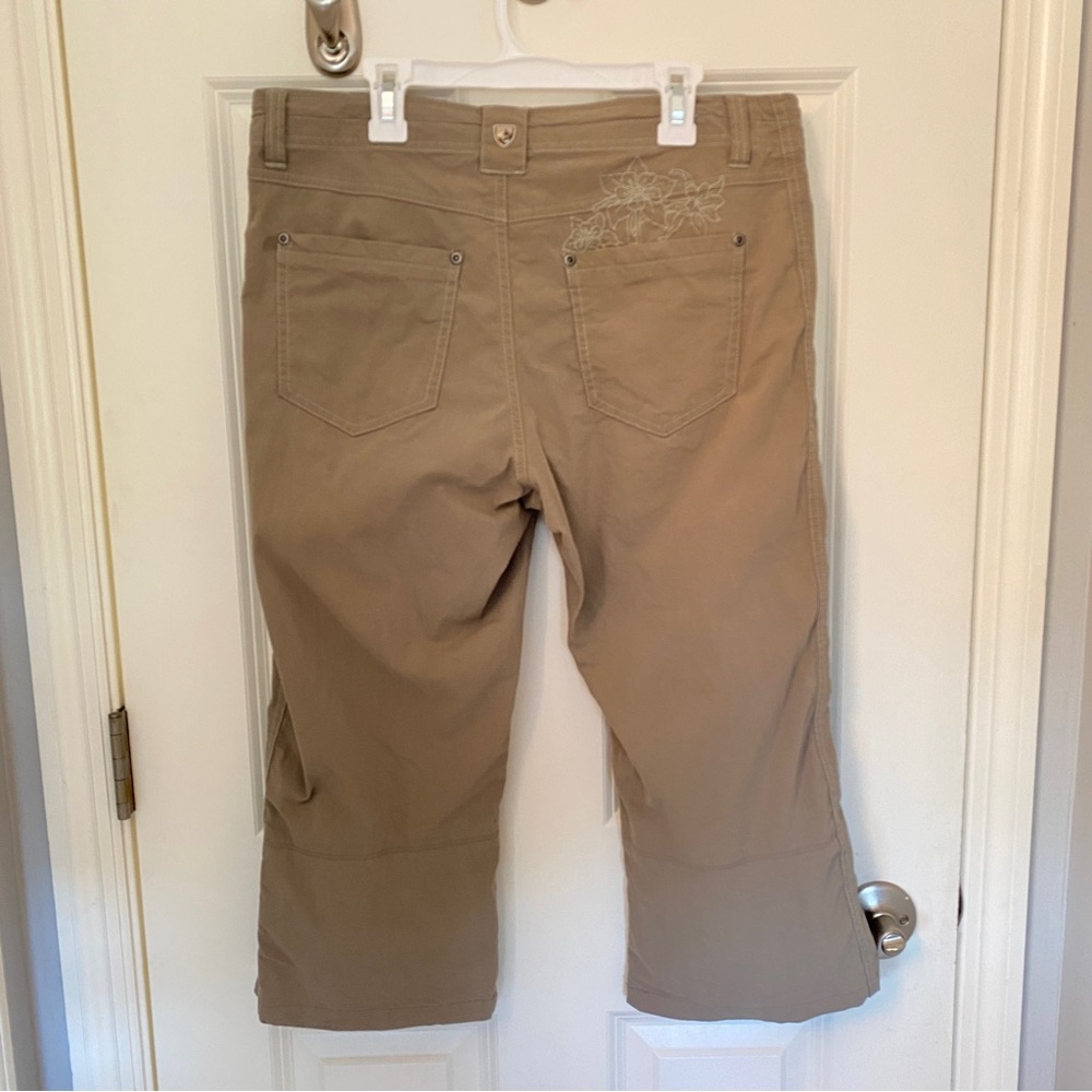 Kuhl Cropped pants, sz 10, excellent condition - Picture 3 of 5